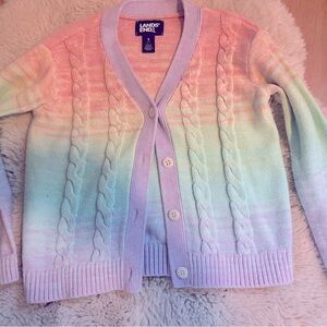 NWOT Lands End girl’s cardigan